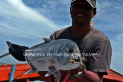 Giant Trevally Fluefiskeri Khao Lak Thailand