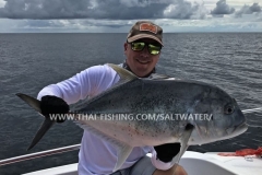 GT Fishing Similan Islands Thailand