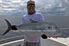 Giant Trevally Fishing Similan Islands Thailand