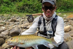 Fly Fishing in Thailand For Mahseer