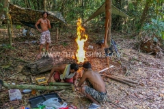 Jungle Fishing Camping Thailand Thailand